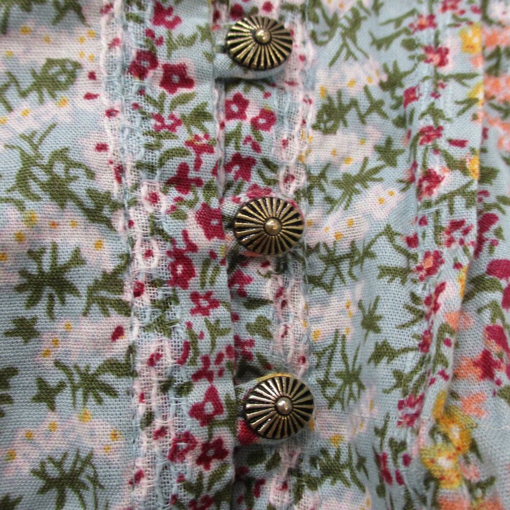 Anthropologie MAEVE  Button Down Long Sleeve Top Size Large - Picture 9 of 10
